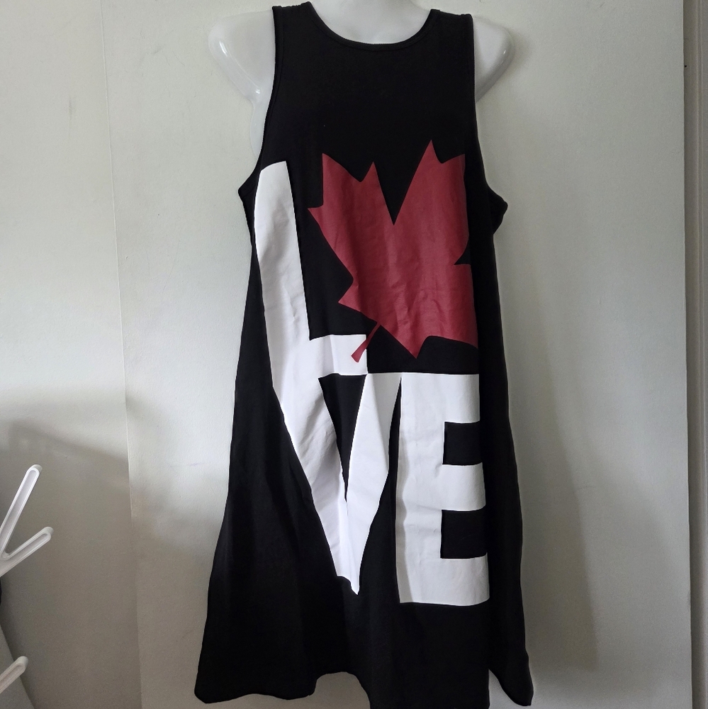 Cute "Love Canada" Canada Day Dress